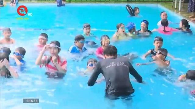 Phòng, chống đuối nước: Bắt đầu từ những lớp học bơi miễn phí