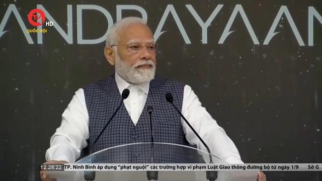 Thủ tướng Ấn Độ đặt tên cho điểm hạ cánh tàu đổ bộ mặt trăng