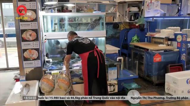 Thị trường hải sản Hàn Quốc biến động sau quyết định xả thải của Nhật Bản