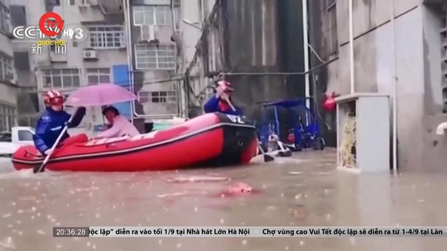 Trung Quốc nâng mức cảnh báo bão Saola ở mức cao nhất