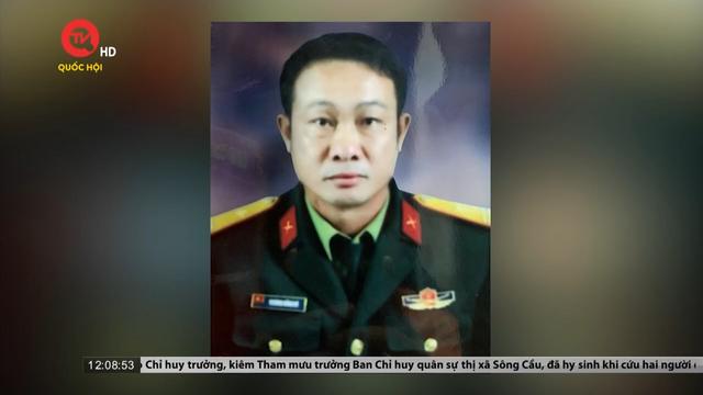 Phú Yên: Thiếu tá quân đội hy sinh khi cứu người dân đuối nước 
