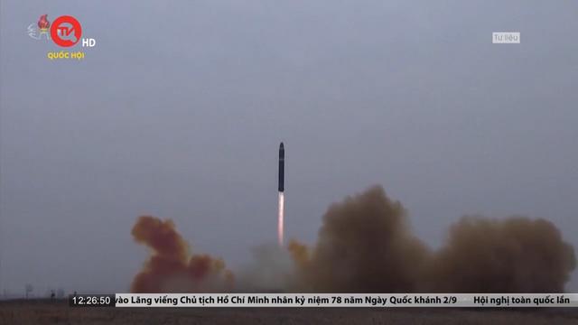 Triều Tiên phóng loạt tên lửa hành trình ra biển Hoàng Hải