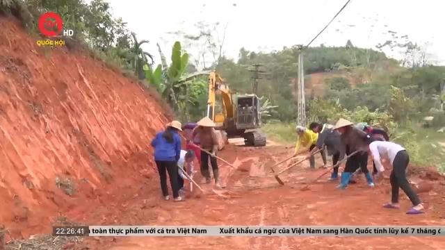 Người vùng cao Lào Cai hiến hàng nghìn mét vuông đất làm đường 