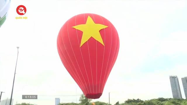 TP.HCM thả khinh khí cầu trong 2 ngày mừng Tết Độc lập