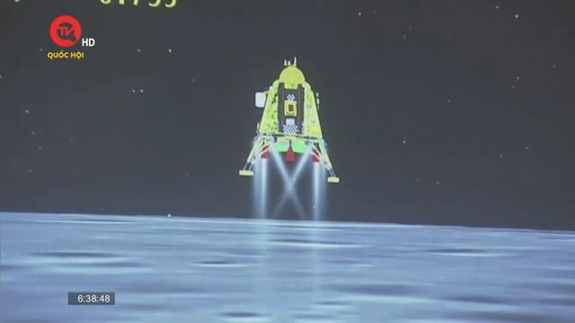 Ấn Độ hoàn thành thăm dò trên mặt trăng