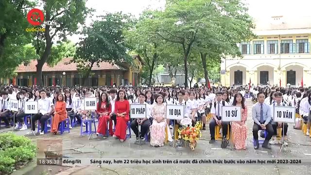 Hơn 2 triệu học sinh Hà Nội vào năm học mới
