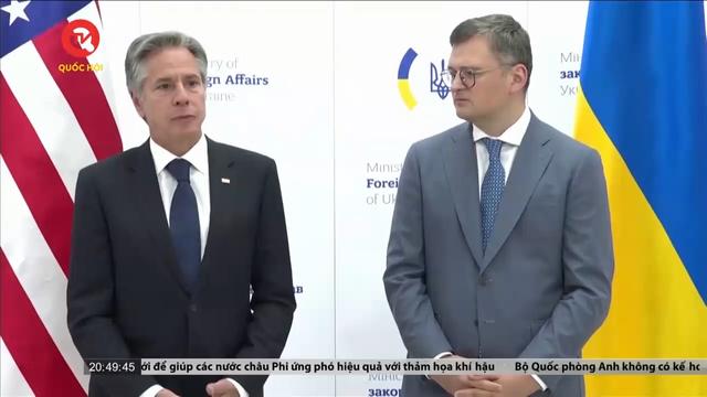 Ngoại trưởng Mỹ Blinken thăm Ukraine 2 ngày