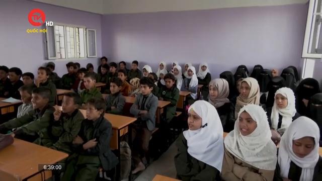 Ngôi trường mang lại cơ hội học tập cho trẻ em Yemen