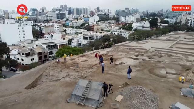 Phát hiện xác ướp 1.000 năm tuổi tại trung tâm thủ đô Peru