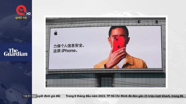 Trung Quốc cấm sử dụng iPhone nơi công sở