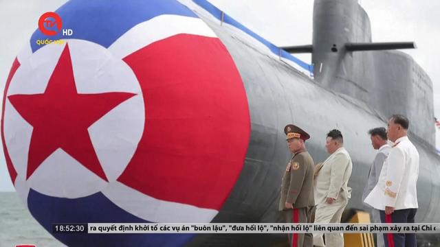 Triều Tiên hạ thủy tàu ngầm tấn công hạt nhân chiến thuật