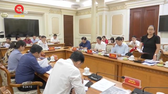 TPHCM họp bàn về việc sắp xếp lại phường xã, đơn vị hành chính