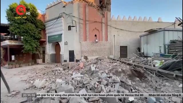 Thương vong sau trận động đất tại Morocco tiếp tục tăng 