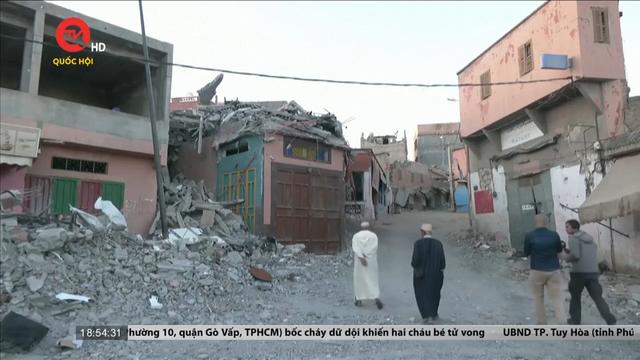 Số người thiệt mạng do động đất ở Morocco lên 2.122 người
