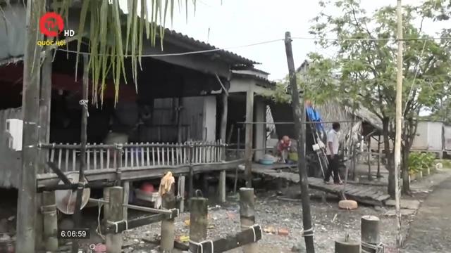 Cà Mau: Độc đáo xóm nhà không cửa ở đất Mũi
