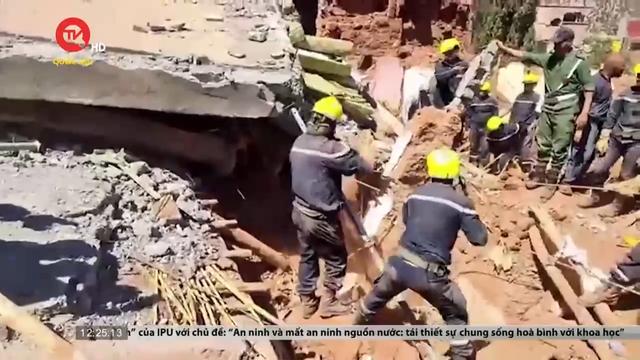 Quốc tế chung tay hỗ trợ Morocco khắc phục thiệt hại động đất