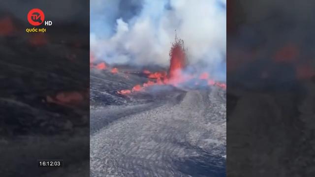 Núi lửa Kilauea ở Hawaii phun trào lần thứ 3 trong năm 