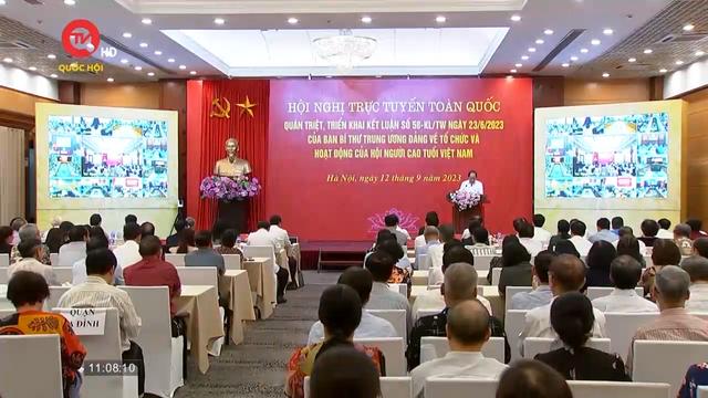 Thống nhất mô hình tổ chức và hoạt động của Hội Người cao tuổi Việt Nam