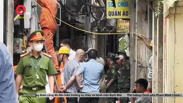 56 người tử vong trong vụ cháy chung cư mini ở Hà Nội