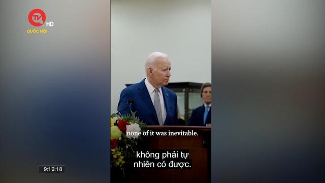 Tổng thống Biden gọi chuyến thăm Việt Nam là “lịch sử”