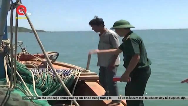 Bình Thuận xử phạt nặng 2 trường hợp tàu cá vi phạm vùng biển nước ngoài 