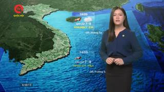 Dự báo thời tiết 24/9: Tây Nguyên và Nam Bộ mưa dông, Bắc Bộ nắng nóng