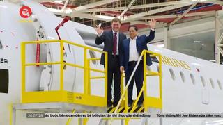 Thủ tướng Phạm Minh Chính thăm Tập đoàn hàng không vũ trụ Embraer của Brazil 