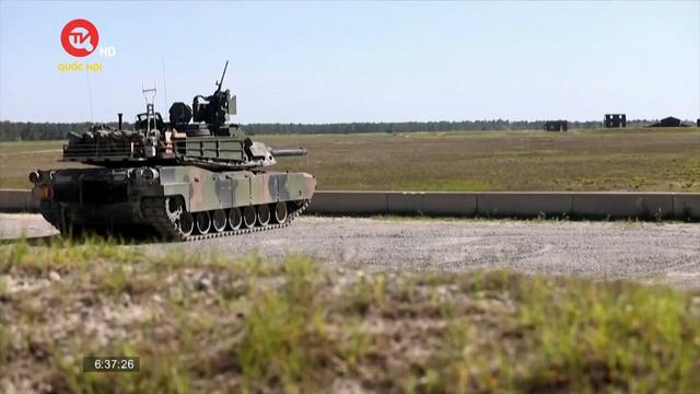 Ukraine đã tiếp nhận xe tăng M1 Abrams của Mỹ