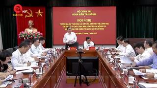Đoàn kiểm tra Bộ Chính trị làm việc với Học viện Chính trị Quốc gia Hồ Chí Minh