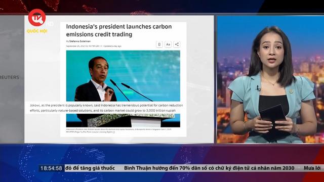 Indonesia khai trương sàn giao dịch carbon đầu tiên 