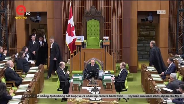 Chủ tịch Hạ viện Canada tuyên bố từ chức