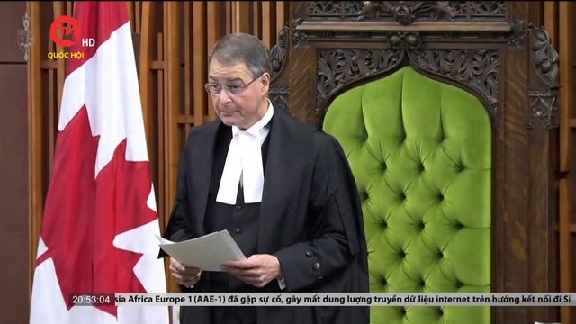 Chủ tịch Hạ viện Canada từ chức