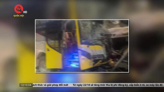 Đồng Nai: Tai nạn xe khách làm 4 người tử vong, nhiều người bị thương