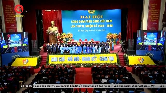 Ông Ngọ Duy Hiểu tái đắc cử Chủ tịch Công đoàn viên chức Việt Nam khoá VI