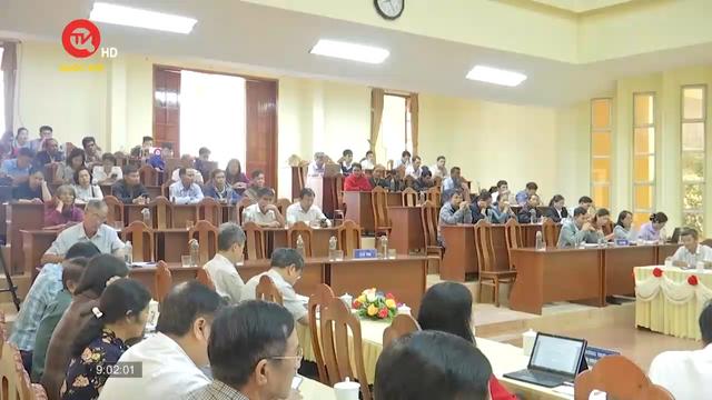 Kon Tum: Đoàn ĐBQH tiếp xúc cử tri huyện Kon Plong 