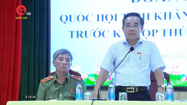Đoàn ĐBQH tỉnh Khánh Hoà tiếp xúc cử tri tại Diên Khánh