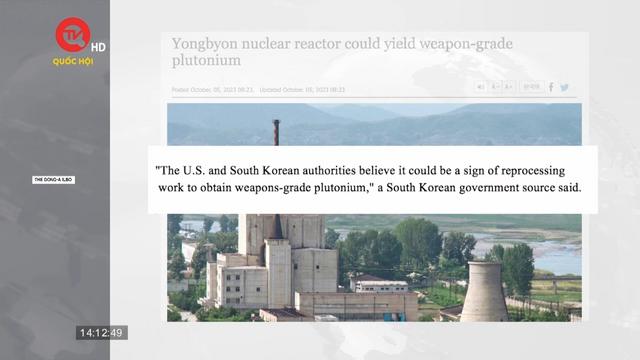 Triều Tiên dừng lò phản ứng hạt nhân