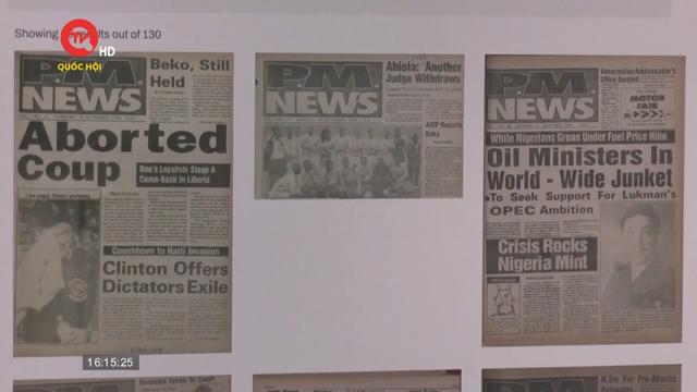Làm sống lại lịch sử Nigeria bằng cách số hóa các tờ báo cũ 