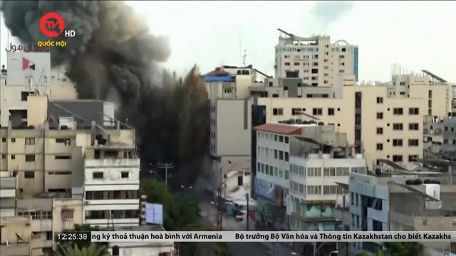Tiếp tục giao tranh ác liệt ở Dải Gaza 
