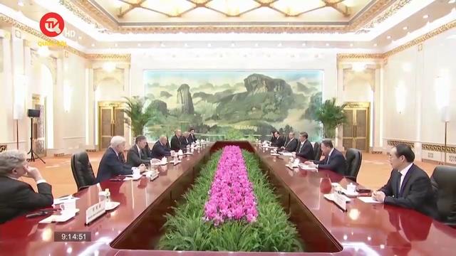 Chủ tịch Trung Quốc gặp phái đoàn Nghị sĩ Mỹ