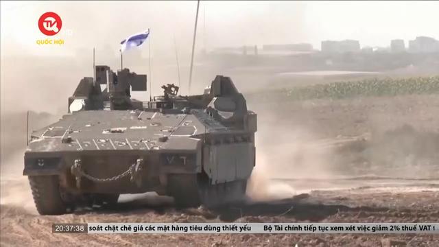 Israel đột kích bên trong Dải Gaza 