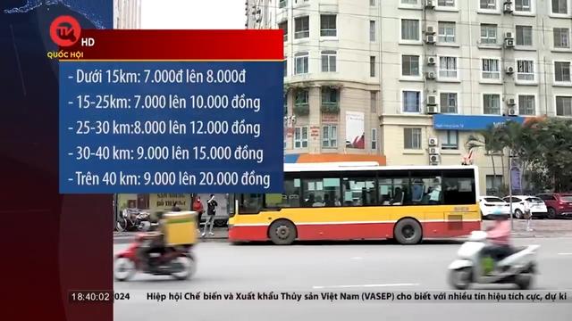 Hà Nội dự kiến tăng giá vé xe buýt cao nhất 20.000 đồng