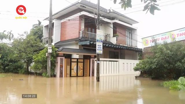 Lũ các sông tại Quảng Trị đang lên nhanh, ngập lụt ở nhiều điểm