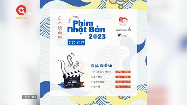 Tổ chức liên hoan phim Nhật Bản 2023 tại 4 thành phố lớn của Việt Nam