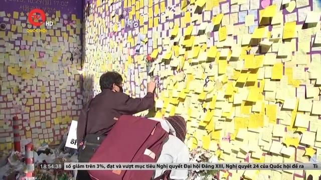 Hàn Quốc tưởng niệm 1 năm nạn nhân thảm họa Itaewon