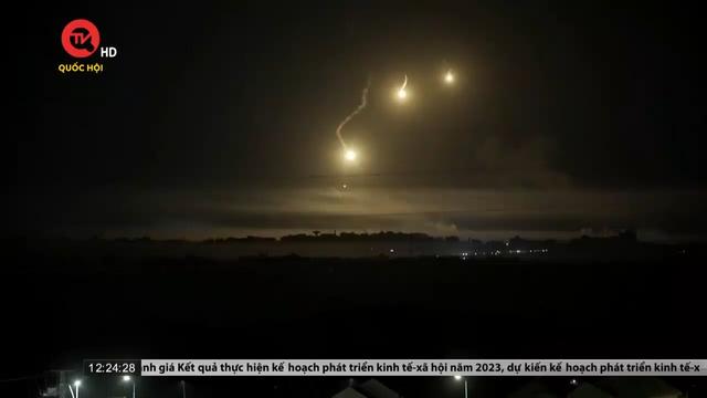 Israel tăng cường chiến dịch không kích vào dải Gaza
