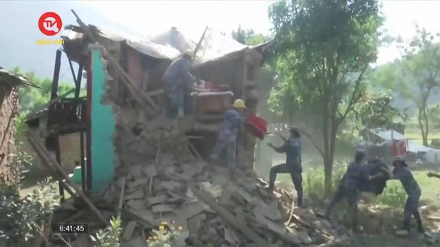 Gia tăng thương vong do động đất ở Nepal  