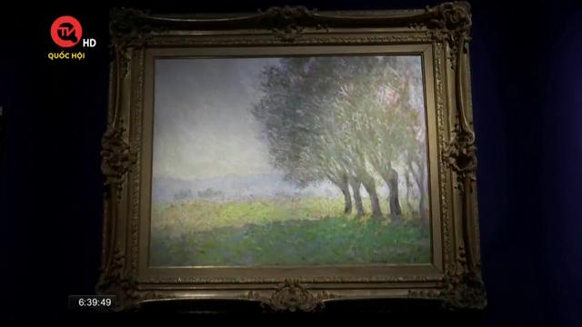Đấu giá bức tranh phong cảnh Monet tại Paris, Pháp 