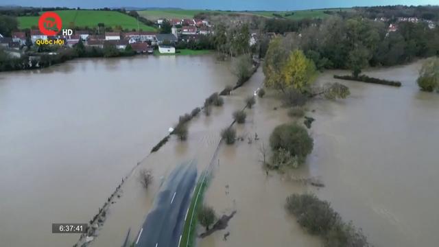 Lũ lụt sau bão Ciaran tại Pháp