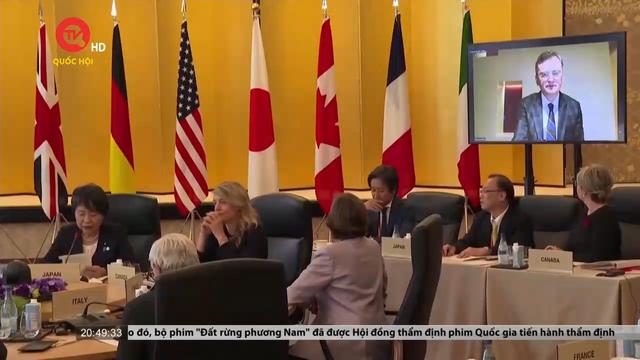 G7 không cắt giảm hỗ trợ cho Ukraine 